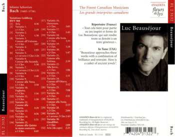 CD Johann Sebastian Bach: Goldberg Variations = Variations Goldberg