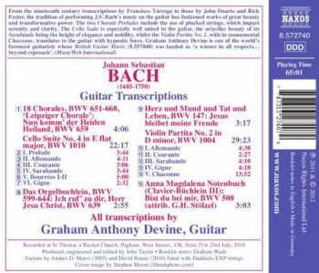 CD Johann Sebastian Bach: Guitar Transcriptions