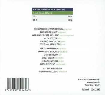 2CD Johann Sebastian Bach: H-Moll Messe