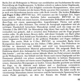 2CD Johann Sebastian Bach: Preludes And Fugues / Toccatas And Fugues / Pièce D'Orgue / Fugues / Canonische Veränderungen