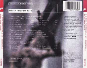 CD Johann Sebastian Bach: Hilary Hahn Plays Bach