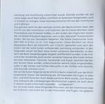 CD Johann Sebastian Bach: Inventionen Und Sinfonien / Französische Suite V