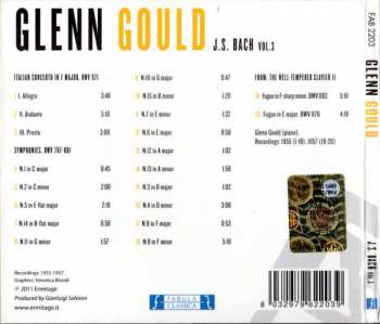 CD Johann Sebastian Bach: Italian Concerto In F Major, BWV 971 / Symphonies, BWV 787-801 / From: The Well-Tempered Clavier II