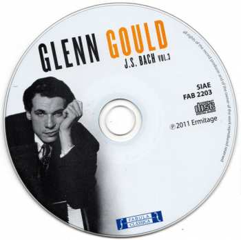 CD Johann Sebastian Bach: Italian Concerto In F Major, BWV 971 / Symphonies, BWV 787-801 / From: The Well-Tempered Clavier II