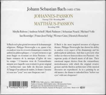 5CD/Doos Johann Sebastian Bach: Johannes-Passion • Matthäus-Passion