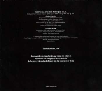 5CD/Doos Johann Sebastian Bach: Johannes-Passion • Matthäus-Passion