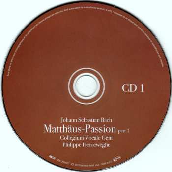 5CD/Doos Johann Sebastian Bach: Johannes-Passion • Matthäus-Passion