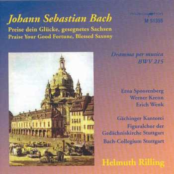 Album Johann Sebastian Bach: Kantate BWV 215 - Sinfonien Aus Kantaten