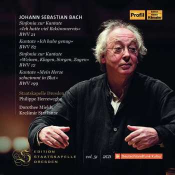 2CD Johann Sebastian Bach: Kantaten Bwv 82 & 199