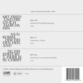 CD Johann Sebastian Bach: Kantaten N° 18