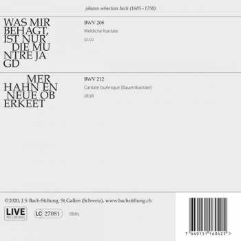CD Johann Sebastian Bach: Kantaten N° 32