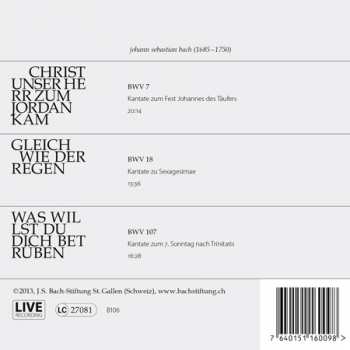 CD Johann Sebastian Bach: Kantaten N° 8