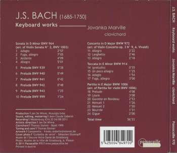 CD Johann Sebastian Bach: Keyboard Works