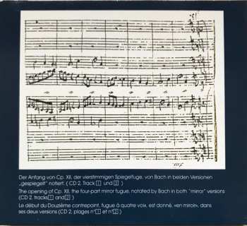 2CD Johann Sebastian Bach: Die Kunst der Fuge
