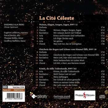 CD Johann Sebastian Bach: La Cite Céleste: Weimar Cantatas