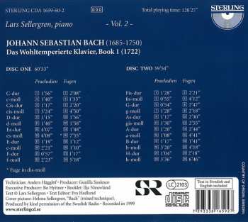 2CD Johann Sebastian Bach: Das Wohltemperierte Klavier Book 1