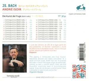 CD Johann Sebastian Bach: Die Kunst Der Fuge
