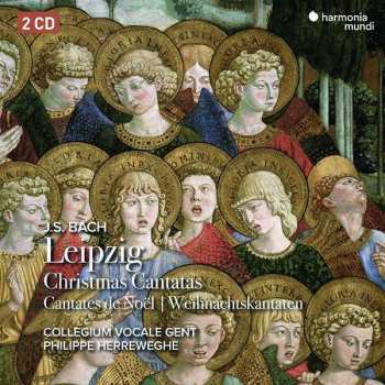 2CD Johann Sebastian Bach: Leipziger Weihnachtskantaten - Cantates De Noël À Leipzig