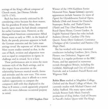 CD Johann Sebastian Bach: Lutheran Masses, Volume One