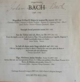 CD Johann Sebastian Bach: Magnificat BWV 243 / Tilge, Höchster, Meine Sünden BWV 1083