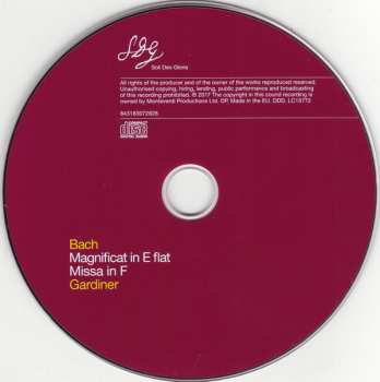 CD Johann Sebastian Bach: Magnificat In E Flat · Missa In F