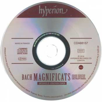 CD Johann Sebastian Bach: Magnificats