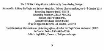 CD Johann Sebastian Bach: Magnificats
