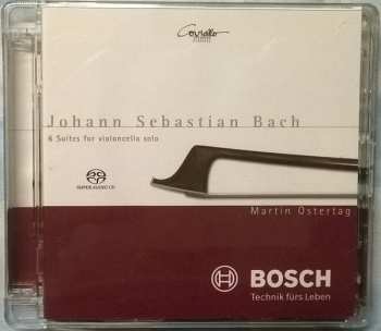 2SACD Johann Sebastian Bach: 6 Suites For Violoncello Solo