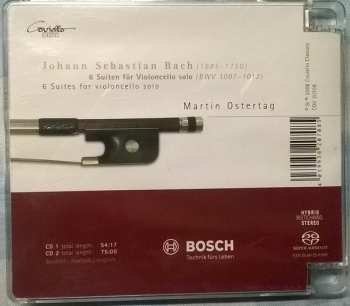2SACD Johann Sebastian Bach: 6 Suites For Violoncello Solo