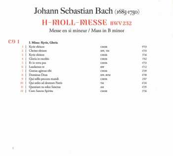 2CD Johann Sebastian Bach: Mass In B Minor DIGI