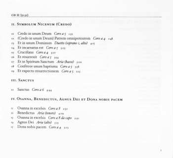 2CD Johann Sebastian Bach: Mass In B Minor, BWV 232