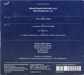 2CD Johann Sebastian Bach: Mass In B Minor, BWV 232