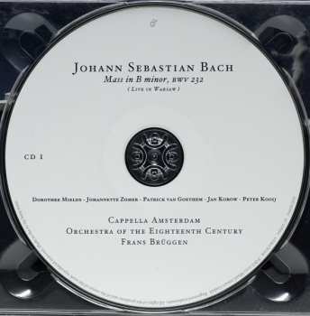 2CD Johann Sebastian Bach: Mass In B Minor, BWV 232