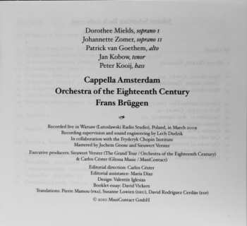 2CD Johann Sebastian Bach: Mass In B Minor, BWV 232