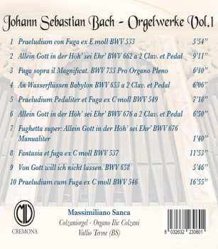 CD Johann Sebastian Bach: Orgelwerke Vol.1 