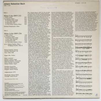LP Johann Sebastian Bach: Messe F-dur BWV 233 / Messe A-dur BWV 234