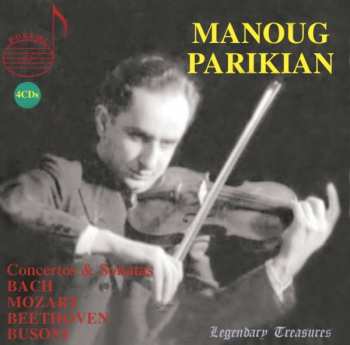 4CD Johann Sebastian Bach: Mnoug Parikian - Legendary Treasures
