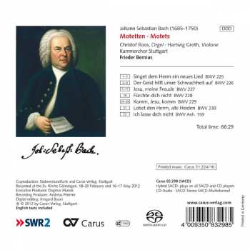 SACD Johann Sebastian Bach: Motetten