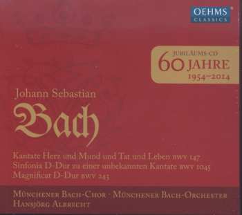 Album Johann Sebastian Bach: Jubiläums CD, 60 Jahre 1954-2014 = Anniversary CD, 60 Years 1954-2014
