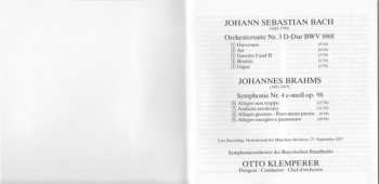 CD Johann Sebastian Bach: Orchestersuite Nr. III / Symphonie Nr. IV