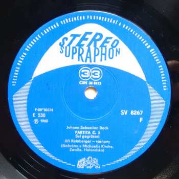 LP Johann Sebastian Bach: Varhanní Skladby