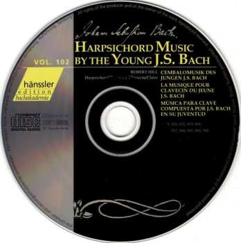 CD Johann Sebastian Bach: Harpsichord Music By The Young J.S. Bach