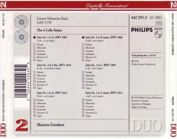 2CD Johann Sebastian Bach: Die Suiten Für Violoncello Solo BWV 1007-1012