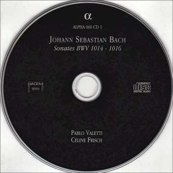 2CD Johann Sebastian Bach: Sei Suonate À Cembalo Certato È Violino Solo
