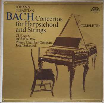 3LP/Doos Johann Sebastian Bach: Concertos For Harpsichord And Strings (Complete) (3xLP + BOX + INSERT)
