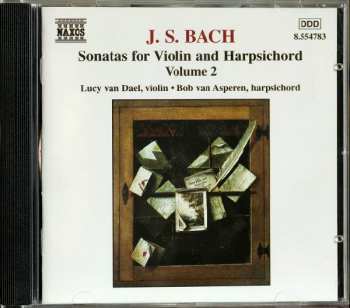 CD Johann Sebastian Bach: Sonatas For Violin And Harpsichord, Volume 2