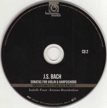 2CD Johann Sebastian Bach: Sonatas For Violin & Harpsichord