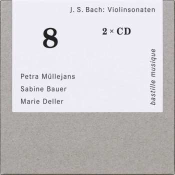 2CD Johann Sebastian Bach: Sonaten Für Violine & Cembalo Bwv 1014-1019,1021,1023
