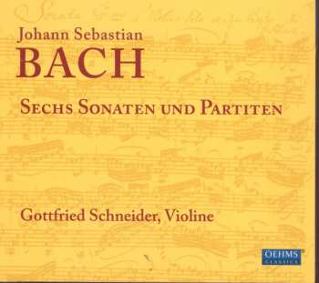 2CD Johann Sebastian Bach: Sechs Sonaten Und Partiten