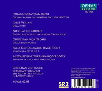 CD Johann Sebastian Bach: Splendid Silbermann